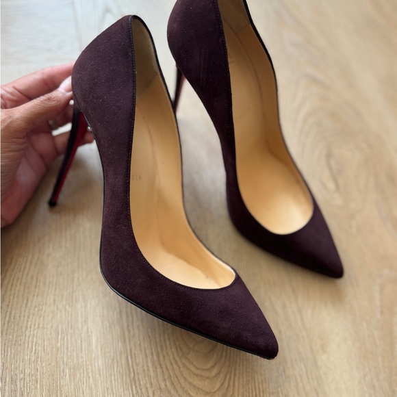 Christian Louboutin Burgundy Stiletto pumps - Picture 1 of 5
